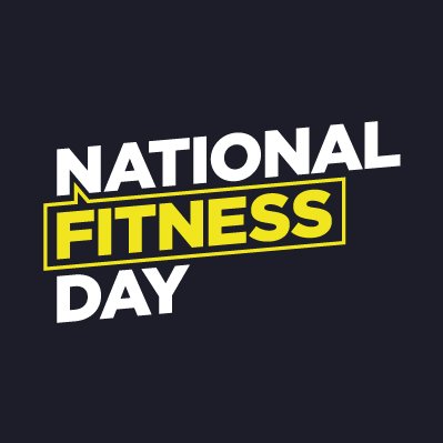 Graphic displaying National Fitiness Day