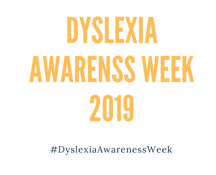 Dyslexia Awareness Week 2019 Poster